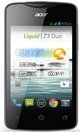 Acer Liquid Z3 scheda tecnica